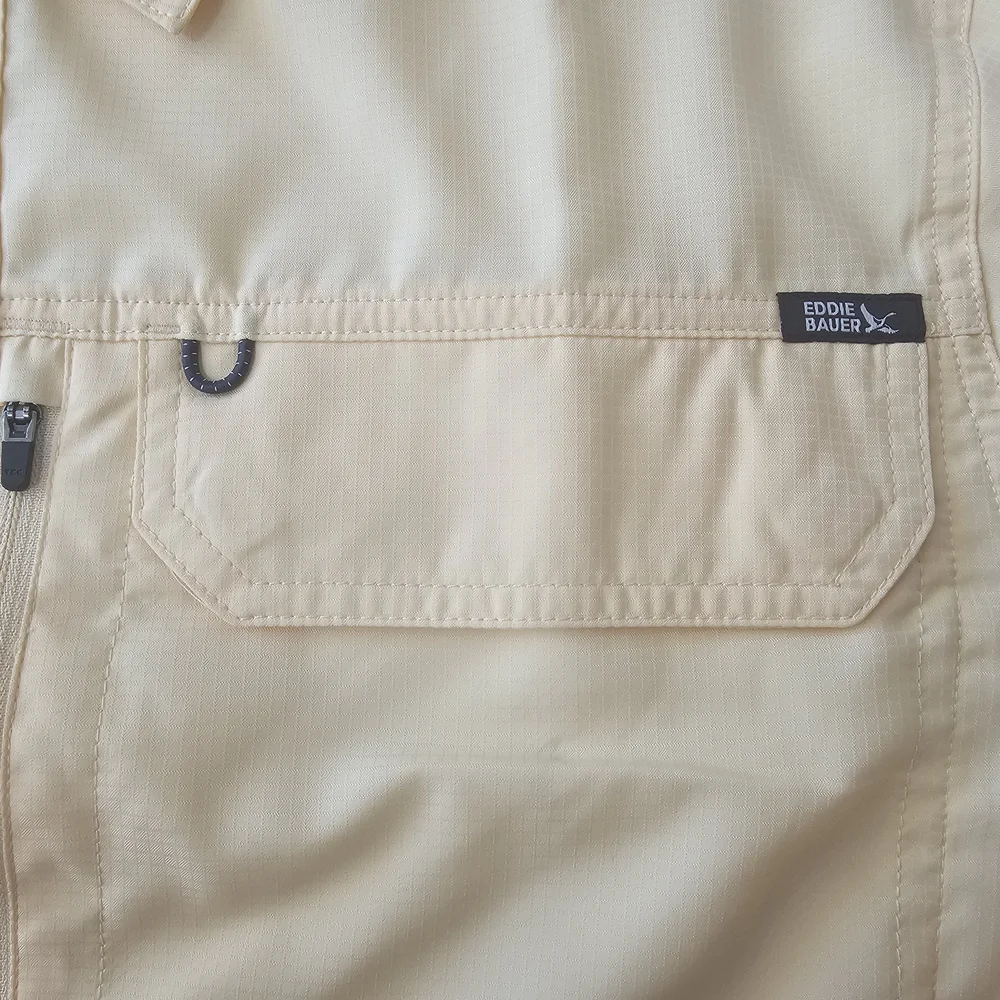 Eddie Bauer Guide Short Sleeve Button-Down Shirt - Men's size M - Picture 7 of 12